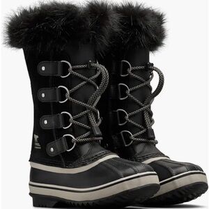 Sorel Kid’s Waterproof Black Boots